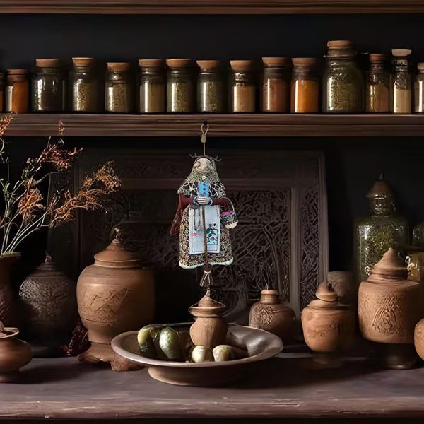 🧙‍♀️Limited Edition – Only 100 Handmade Kitchen Witch Dolls Left! ✨