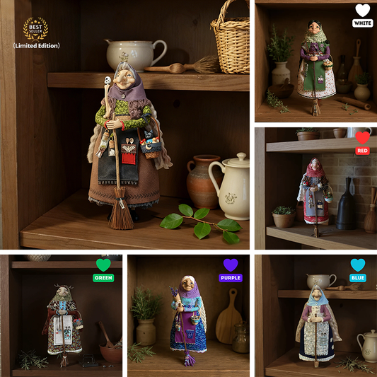 🧙‍♀️Limited Edition – Only 100 Handmade Kitchen Witch Dolls Left! ✨