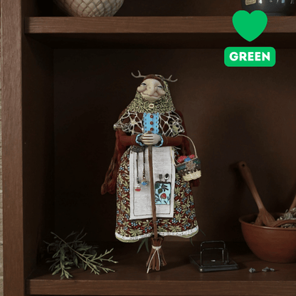 🧙‍♀️Limited Edition – Only 100 Handmade Kitchen Witch Dolls Left! ✨