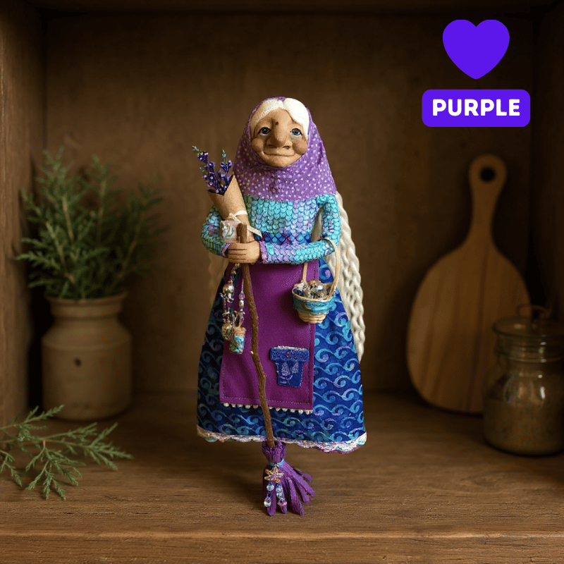 🧙‍♀️Limited Edition – Only 100 Handmade Kitchen Witch Dolls Left! ✨