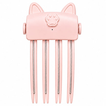 Cute Cat‑Ear Root Volume Heating Comb🐱